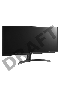 Монитор LG LCD 34'' [21:9] 2560х1080(UW-UXGA) IPS, nonGLARE, 300cd/m2, H178°/V178°, 1000:1, 16.7M, 5ms, 2xHDMI, DP, USB-Hub, Height adj, Tilt, Audio out, 2Y, Black