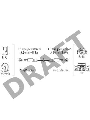 Кабель аудио Hama H-205262 Jack 3.5 (m)/Jack 3.5 (m) 1.5м. черный (00205262)