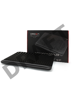 Аксессуар к ноутбуку CROWN  Подставка для ноутбука CMLC-1101 black (17