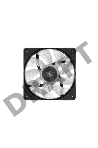 Вентилятор DEEPCOOL RF120B 120x120x25мм (96шт./кор, LED Blue подсветка, 1300об/мин) Retail