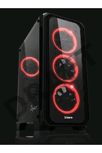 Корпус ZALMAN Z7 NEO, без БП, большое боковое окно, черный, ATX