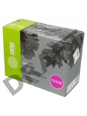 Тонер Картридж Cactus CS-D203E черный для Samsung SL-M3820D/M3820ND/M4020ND/M4020NX (10000стр.)