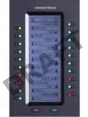 Интернет-телефония Grandstream Модуль расширения клавиатуры Grandstream GXP-2200EXT Exspansion module 