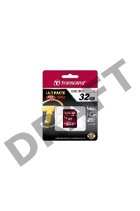 Флеш карта SDHC 32Gb Class10 Transcend TS32GSDHC10U1 Ultimate w/o adapter