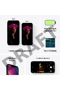 Смартфон iPhone 13 128GB Midnight