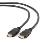 Кабель Кабель HDMI Gembird, 1.8м, v1.4, 19M/19M, черный, позол.разъемы, экран, пакет CC-HDMI4-6     