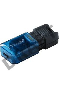 Флеш Диск Kingston 128Gb DataTraveler 80 M DT80M/128GB USB3.2 черный