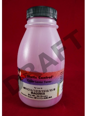 Тонер HP CP 1210/15/1510/18/CM 1312 MFP Magenta (40 г) SC