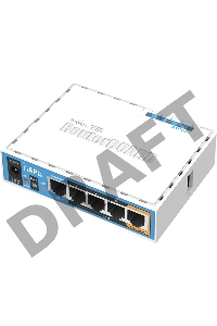 Роутер MikroTik RB952Ui-5ac2nD 2.4+5 ГГц, 802.11a/b/g/n/ac, MIMO 2x2, 5x Ethernet