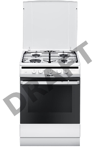 Газовая плита Hansa FCGW61000 / 60x60x85,газовая. эмаль,белая