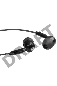 Наушники Defender вставки Basic 604 черный 63604