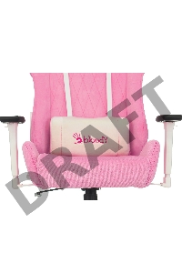 Кресло игровое A4Tech Bloody GC-310 розовый сиденье розовый крестовина