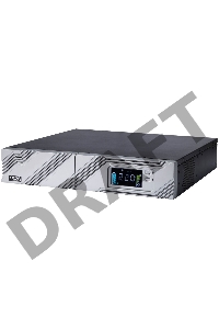 Источник бесперебойного питания Powercom Smart King RT SRT-2000A LCD 1800Вт 2000ВА черный