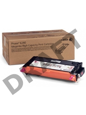 Тонер-картридж Xerox 106R01401 пурпурный для Phaser 6280 (5900 стр.)(Channels)