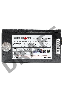 Блок питания CROWN CM-PS650W PLUS (ATX 650W, 20+4in 450mm, 140mm red LED FAN, SATA*4, IDE*4, FDD*1, 4+4pin, 6+2pin PCI-E*1)