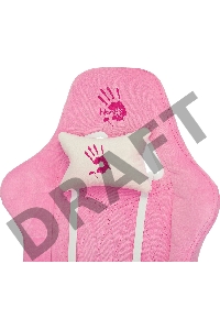 Кресло игровое A4Tech Bloody GC-310 розовый сиденье розовый крестовина