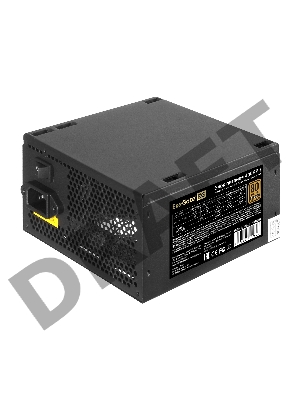 Блок питания 400W ExeGate 80 PLUS® Bronze 400PPH (ATX, APFC, SC, КПД 88% (80 PLUS Bronze), 12cm fan, 20+4pin, 4+4pin, 2xPCI-E, 5xSATA, 3xIDE, кабель 220V с защитой от выдергивания, black, Color Box)