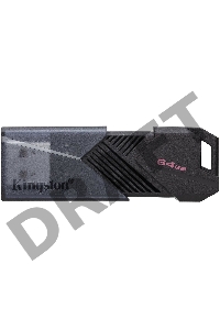 Флеш Диск Kingston 64Gb DataTraveler Exodia Onyx DTXON/64GB USB3.2 черный
