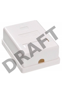 Розетка RJ45 Buro RJ-45 468-8k-1 кат.5E одинарная, TL-CAT-013