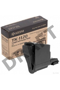 Тонер-картридж Kyocera TK-1120 (1T02M70NX0/1T02M70NXV/1T02M70NX1) черный для FS-1060DN/1025MFP/1125MFP 3000 стр.