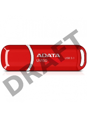 Флеш Диск 64GB ADATA UV150, USB 3.0, Красный