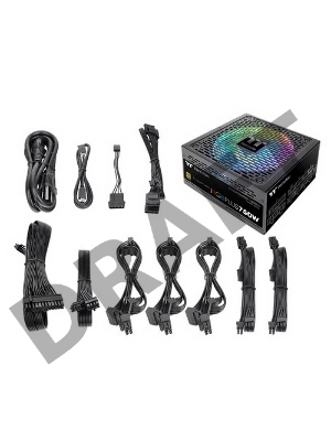 Блок питания Thermaltake ATX 750W Toughpower iRGB Plus 80+ gold (24+4+4pin) APFC 140mm fan color LED 9xSATA Cab Manag RTL