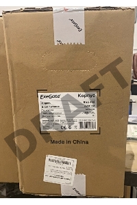 Корпус Minitower Exegate BAA-103 Black, mATX, <AAA350, 80mm>, 2*USB, Audio