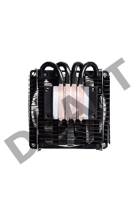 Кулер ID-COOLING IS-40X LGA-1150/51/55/56/AM4/FM2/+/FM1/AM3/+/AM2/+/ низкопрофильный высота 45mm (36шт/кор, TDP 100W, PWM, 4 тепл.трубки прямого контакта, FAN 92mm, черный) BOX