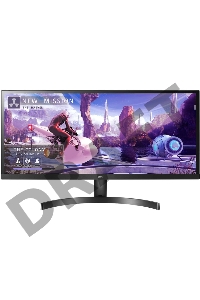 Монитор LG LCD 34'' [21:9] 2560х1080(UW-UXGA) IPS, nonGLARE, 300cd/m2, H178°/V178°, 1000:1, 16.7M, 5ms, 2xHDMI, DP, USB-Hub, Height adj, Tilt, Audio out, 2Y, Black