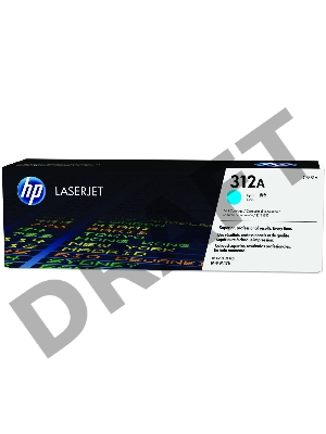 Тонер Картридж HP 312A CF381A голубой для HP CLJ Pro M476 (2400стр.)