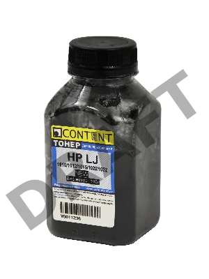 Тонер Content - для HP LJ 1010/1015 100 гр. банка