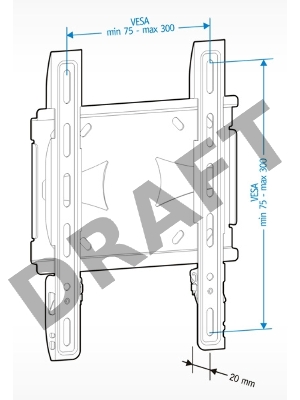 Кронштейн для телевизора Holder LCDS-5045 металлик 19