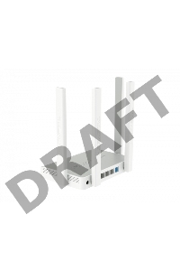 Роутер беспроводной Keenetic Speedster (KN-3012) с Mesh Wi-Fi 5 AC1200 и 4-портовым Smart-коммутатором