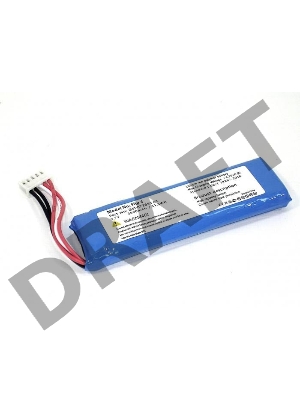 Аккумуляторная батарея для портативной акустики JBL Flip 4 (GSP872693 01) 3000mAh 3.7V Li-polymer