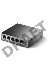 Коммутатор TP-Link SMB TL-SF1005P 5-портовый 10/100 Мбит/с настольный коммутатор с 4 портами PoE 