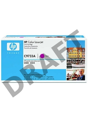 Тонер-картридж HP C9733A пурпурный для LJ 5500 12000стр.