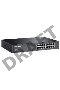 Коммутатор TP-Link SMB TL-SG1016D неуправляемый настольный/19U 16x10/100/1000BASE-T