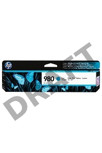 Картридж струйный HP D8J07A голубой для HP OJ Ent X585/X555 (6600стр.)