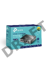 Коммутатор TP-Link SMB TL-SF1005P 5-портовый 10/100 Мбит/с настольный коммутатор с 4 портами PoE 