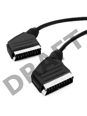 Кабель Кабель аудио/видео Gembird CCV-518, SCART / SCART, 21pin, 3м (CCV-518-3M )