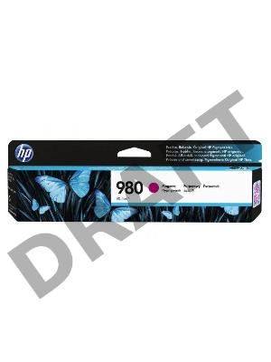 Картридж струйный HP D8J08A пурпурный для HP OJ Ent X585/X555 (6600стр.)