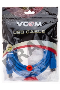 Кабель AM/AF USB3.0 5.0м VCOM удлинитель USB 3.0, VUS7065-5M