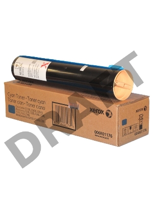 Тонер-картридж XEROX 006R01176 голубой для WC Pro 7228/C2128/26/26/3545 (16 000 стр.) {GMO}