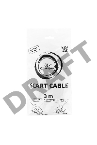 Кабель Кабель аудио/видео Gembird CCV-518, SCART / SCART, 21pin, 3м (CCV-518-3M )