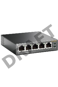 Коммутатор TP-Link SMB TL-SF1005P 5-портовый 10/100 Мбит/с настольный коммутатор с 4 портами PoE 