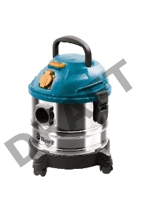 Пылесос для сухой и влажной уборки BORT BSS-1015 (Напряжение 230В/50Гц,мощность 1000Вт,разрежение 20кПа,расход воздуха 3,4м3/мин,мусоросборник 15л,кабель 3м,шланг 1,5м,диаметр шланга 35мм,уровень шума 78дБ,масса 5,0кг, выдув воздуха,рег. силы всасывания,а
