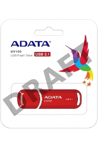 Флеш Диск 64GB ADATA UV150, USB 3.0, Красный