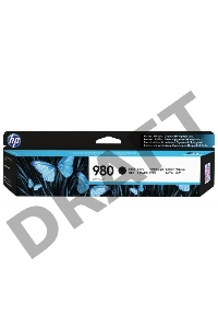 Картридж струйный HP D8J10A черный для HP OJ Ent X585/X555 (10000стр.)