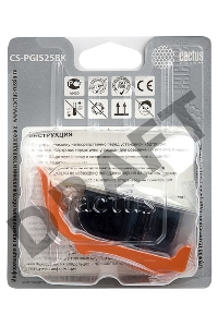 Картридж струйный Cactus CS-PGI525BK черный для Canon Pixma iP4850/MG5250/MG5150/iX6550 (16ml)