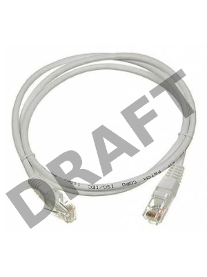 Патч-корд LANMASTER LSZH FTP кат.6, 3.0 м, серый